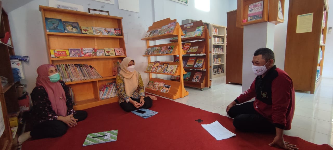 Monitoring Perpuskal, DPK Kulon Progo Kunjungi Swapustaka  